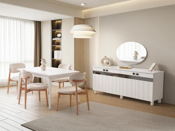 Kaşmir Yemek Odası Takımı